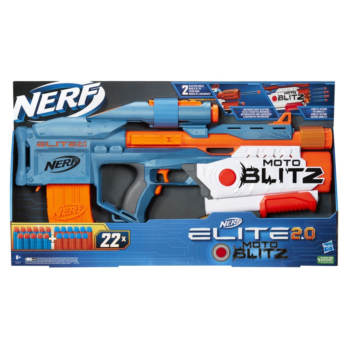 Nerf Elite 2.0 Commander Blaster