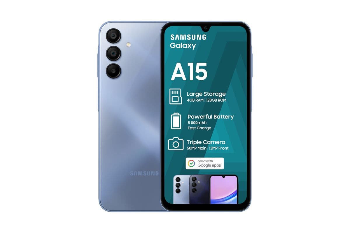 Samsung Galaxy A15 128GB Dual SIM Smartphone
