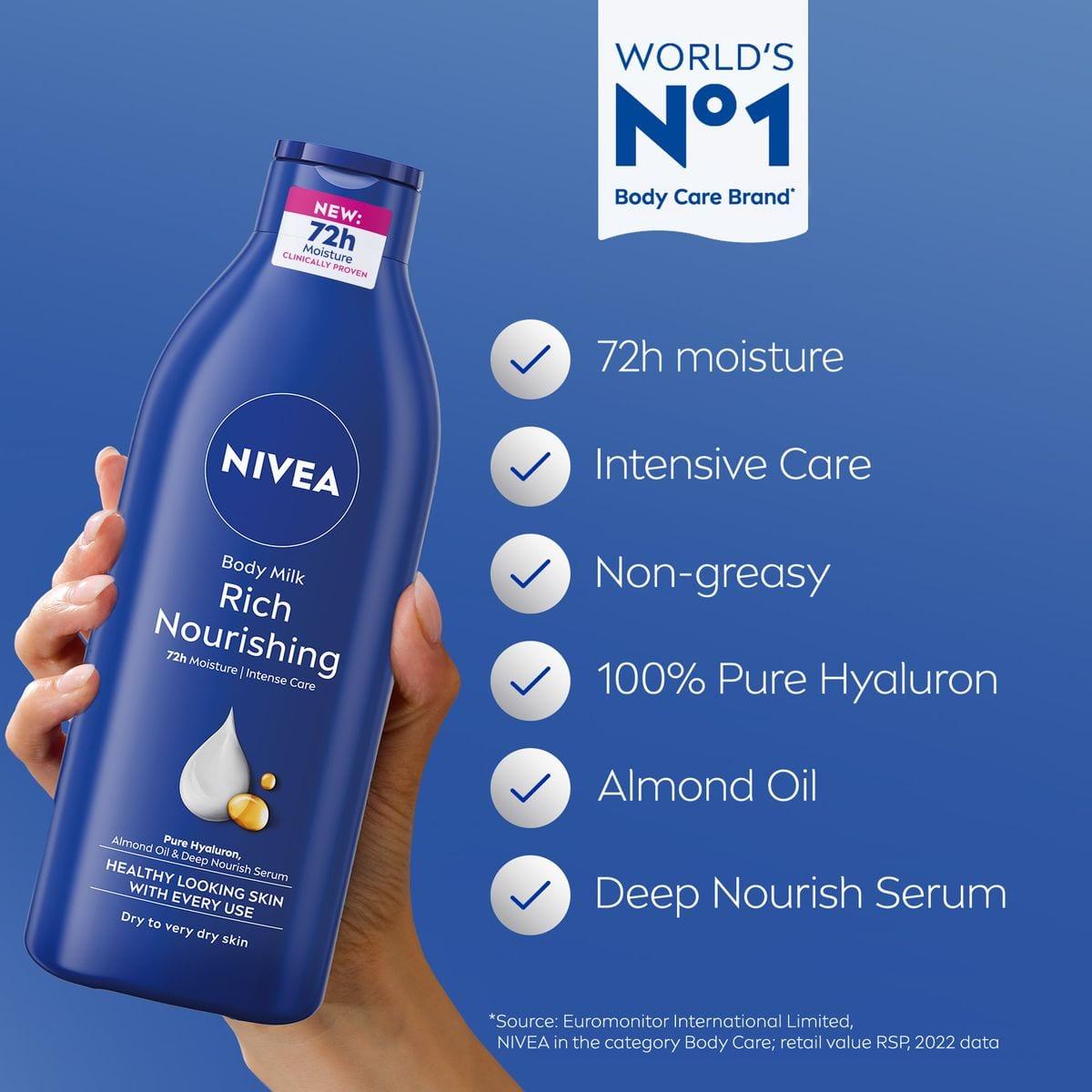 Nivea Rich Nourishing Body Lotion 400ml image 2