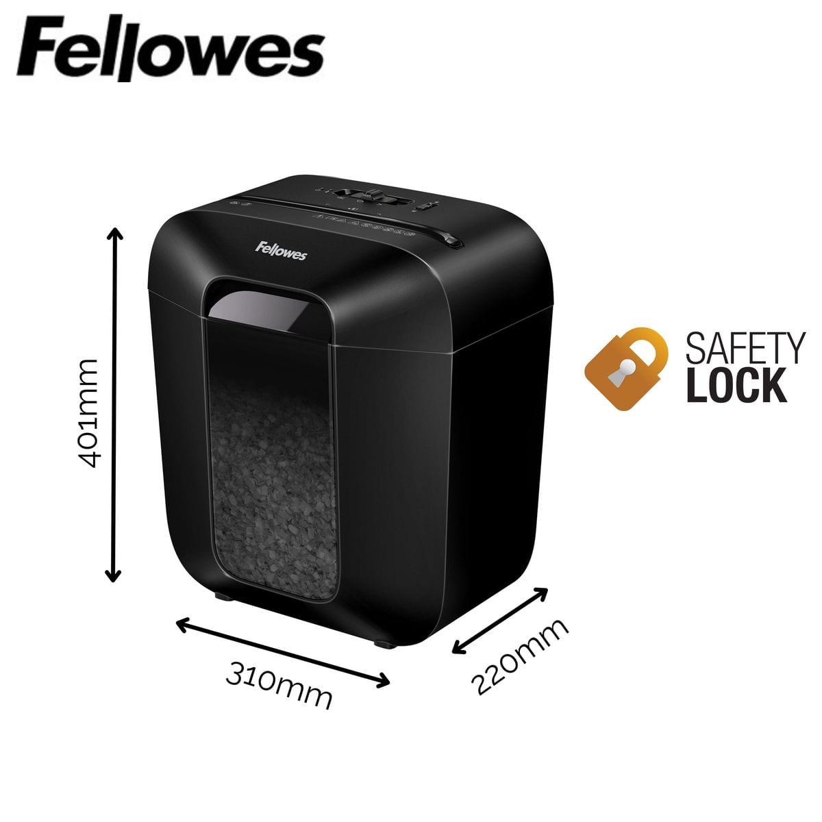 Fellowes Paper Shredder Cross-Cut 8 Sheet image 3