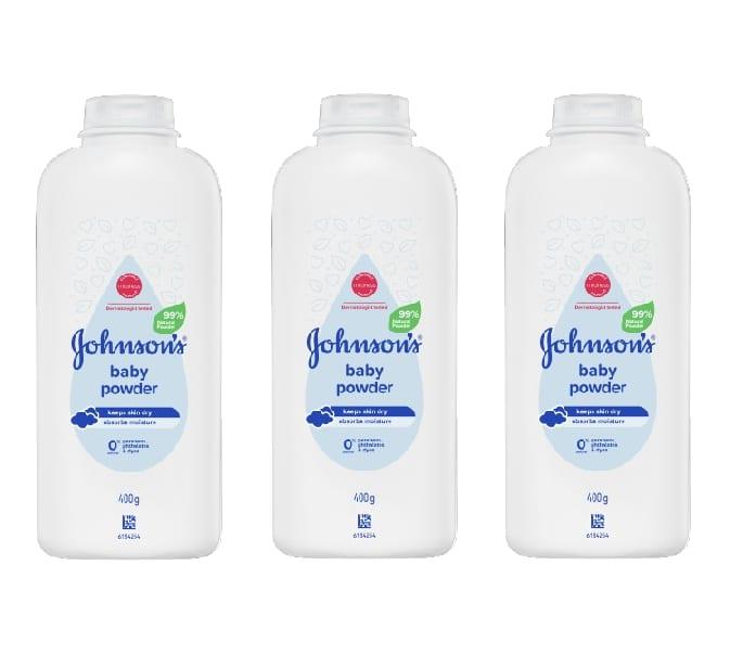 Johnson's Baby Powder 400g image 2