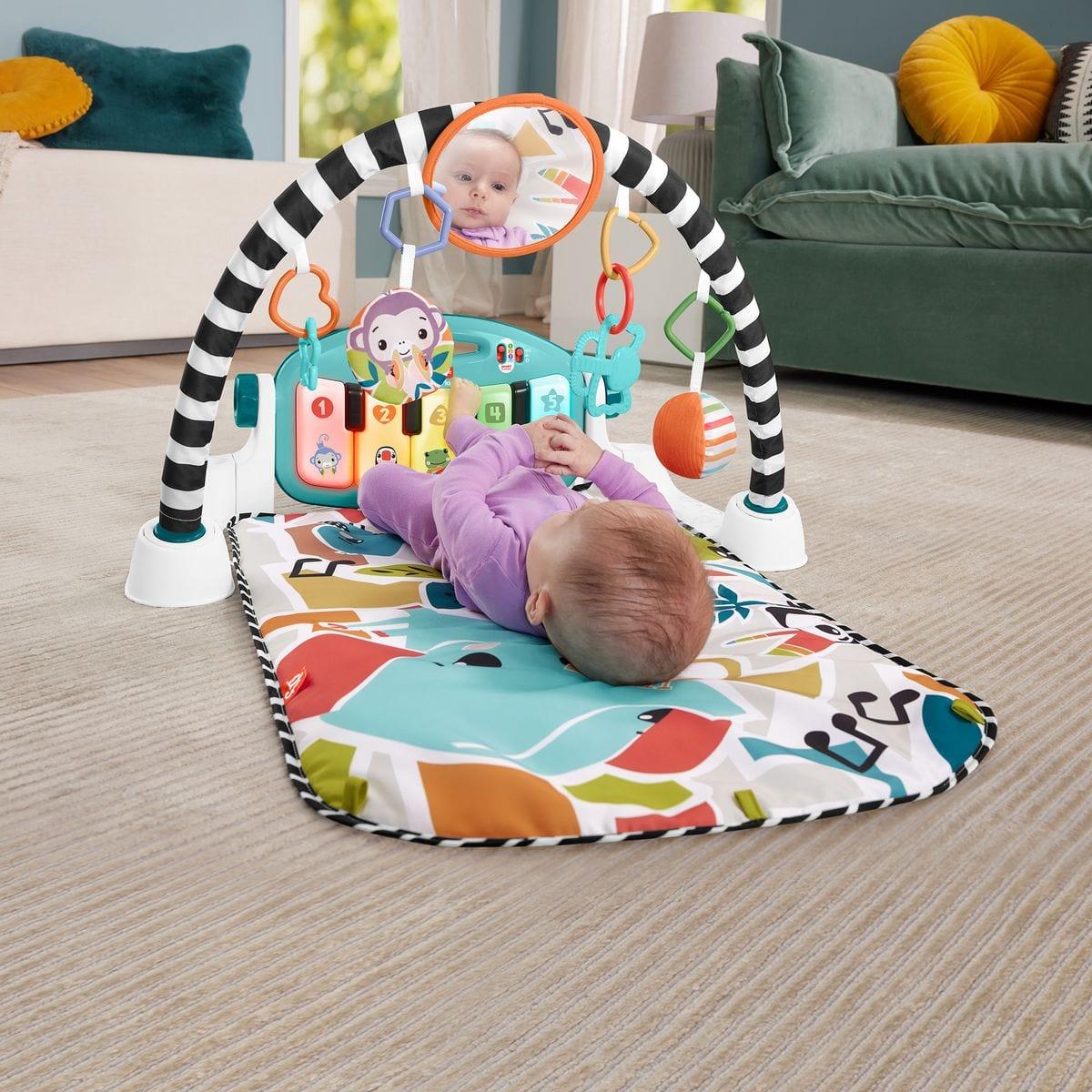 Fisher-Price Deluxe Kick & Play Piano Gym image 2