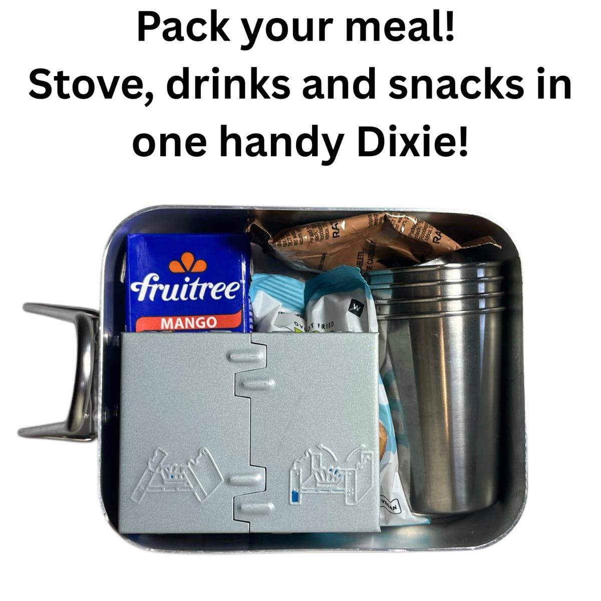 Aluminium Camping Cook Set 8-Piece image 3