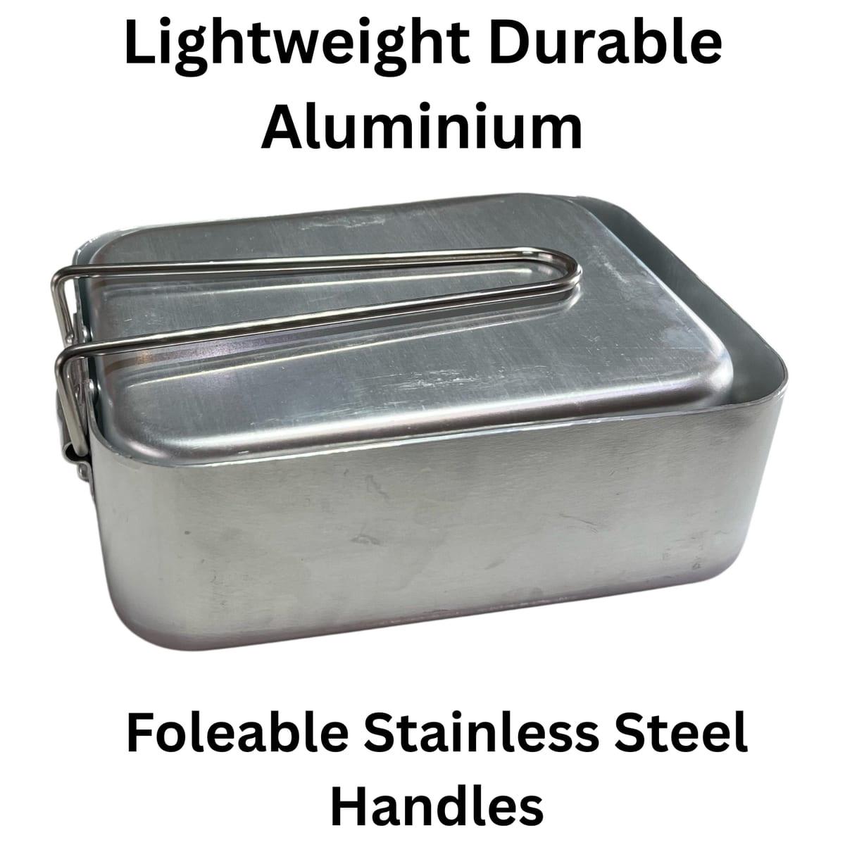 Aluminium Camping Cook Set 8-Piece image 4