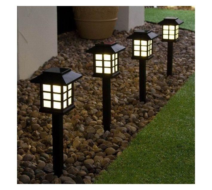 Solar Garden Path Lights 4-Pack image 4