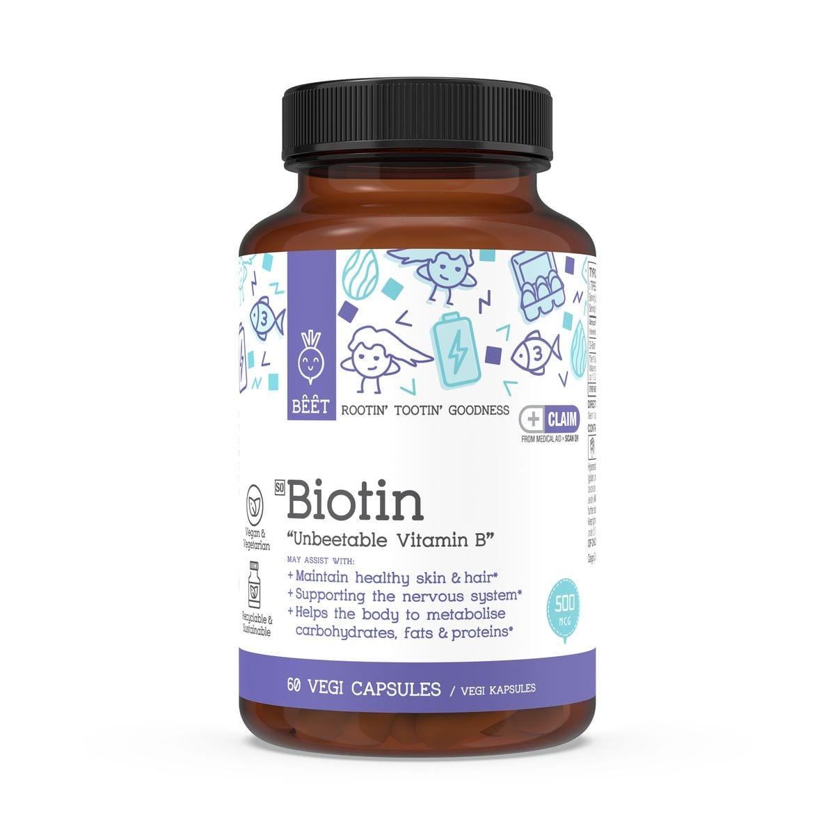 Biotin Hair Skin Nails 60 Capsules