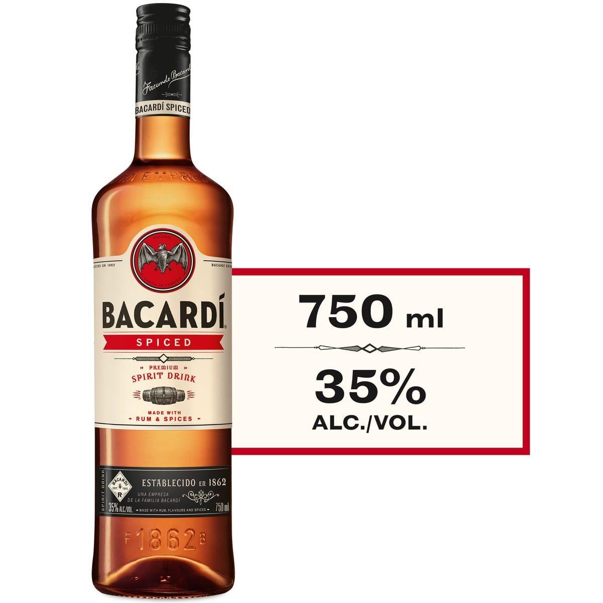 Bacardi Carta Blanca Rum 750ml image 1