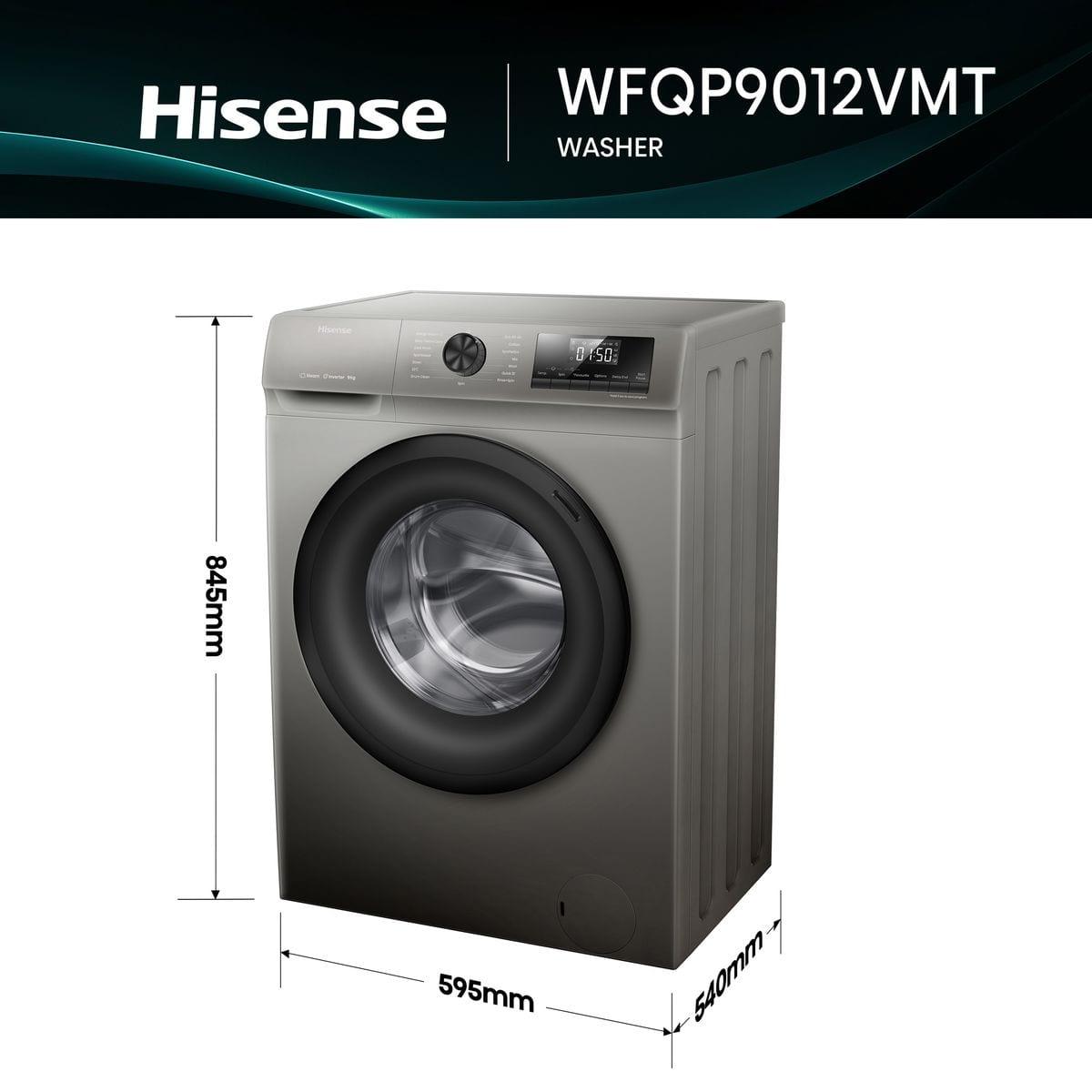 Hisense 9kg Front Loader Washing Machine image 2