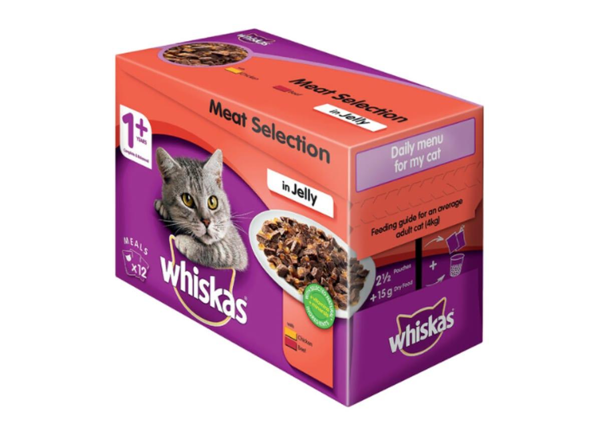 Whiskas Adult Cat Food Jelly 12 Pack image 3