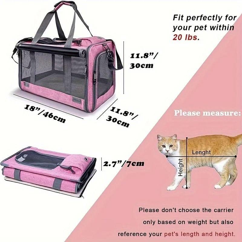 Pet Carrier Soft-Sided Medium image 3