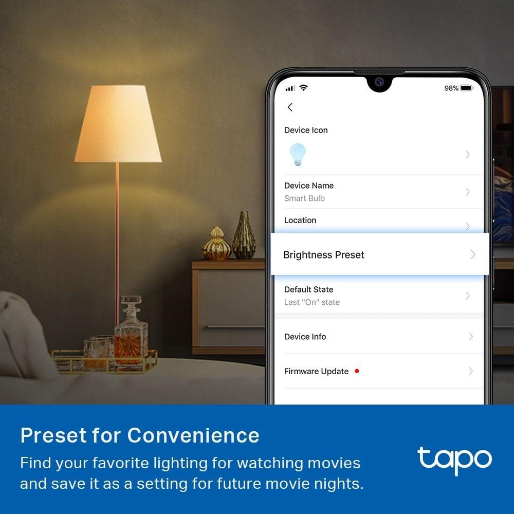 TP-Link Tapo Smart Wi-Fi Light Bulb 2-Pack image 4