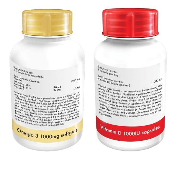 Solal Omega-3 Fish Oil 1000mg Combo image 2
