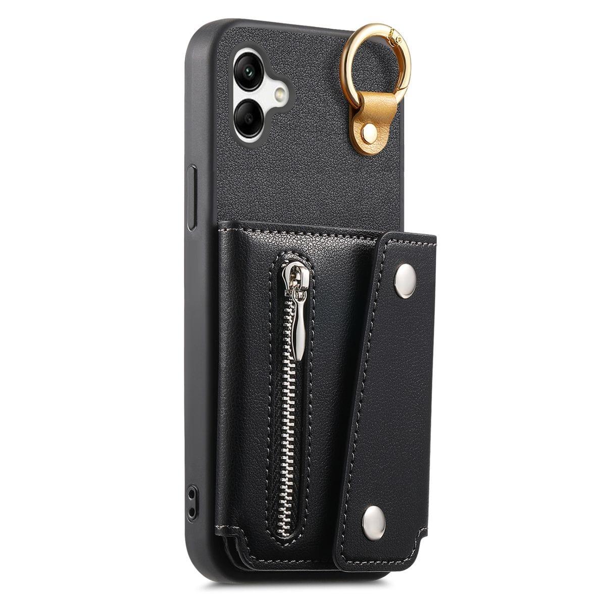 JOLITA Wallet Phone Case Compatible With Samsung Galaxy A04 Card Slot Stand