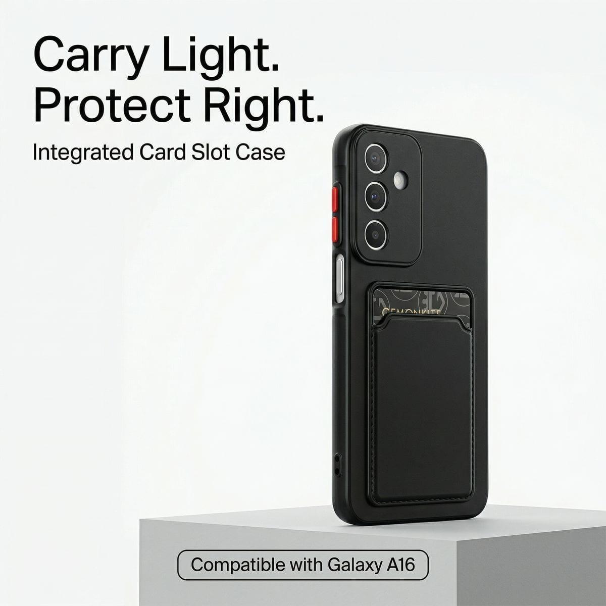 Phone Case Compatible with Samsung Galaxy A16 5G Phone Cover Card Insertion image 2