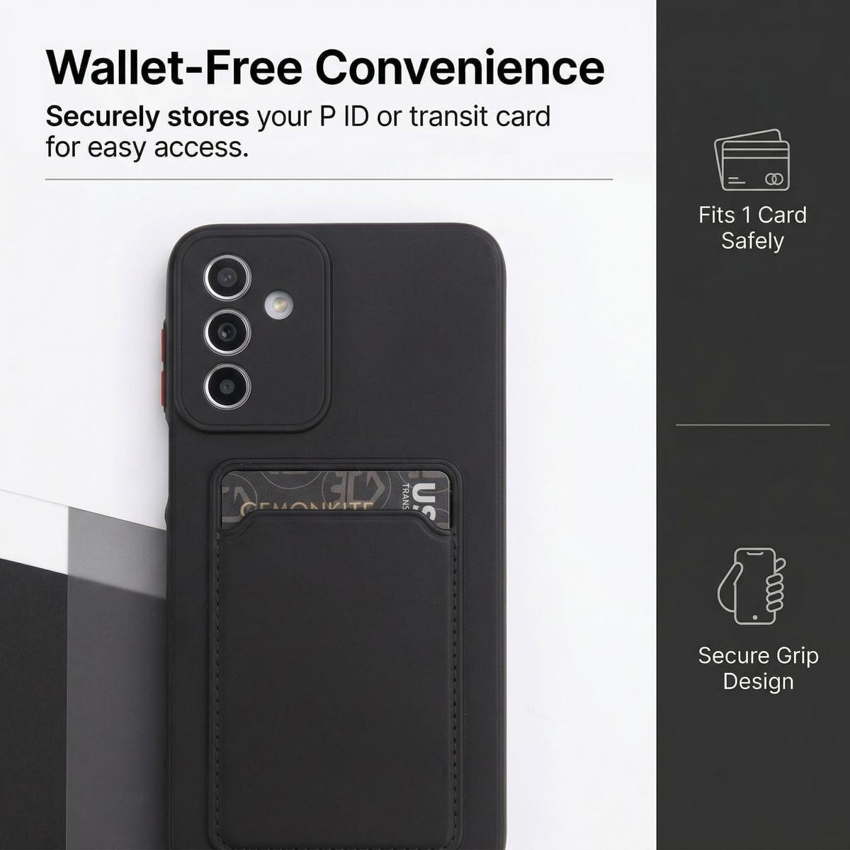 Phone Case Compatible with Samsung Galaxy A16 5G Phone Cover Card Insertion image 3