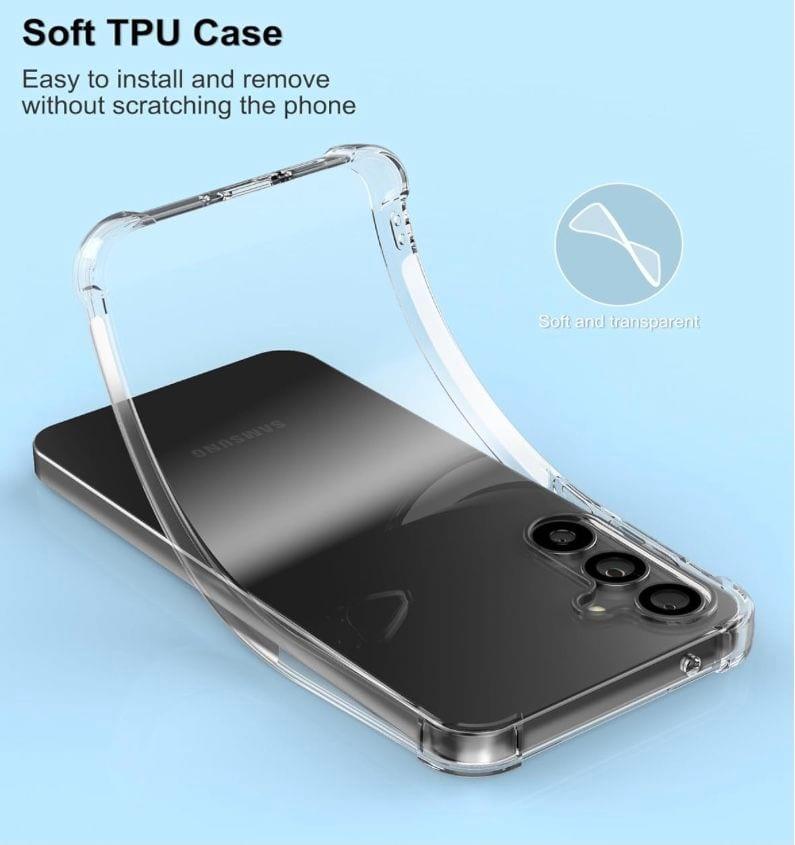 Clear TPU Cover Compatible with Samsung Galaxy A Series image 2