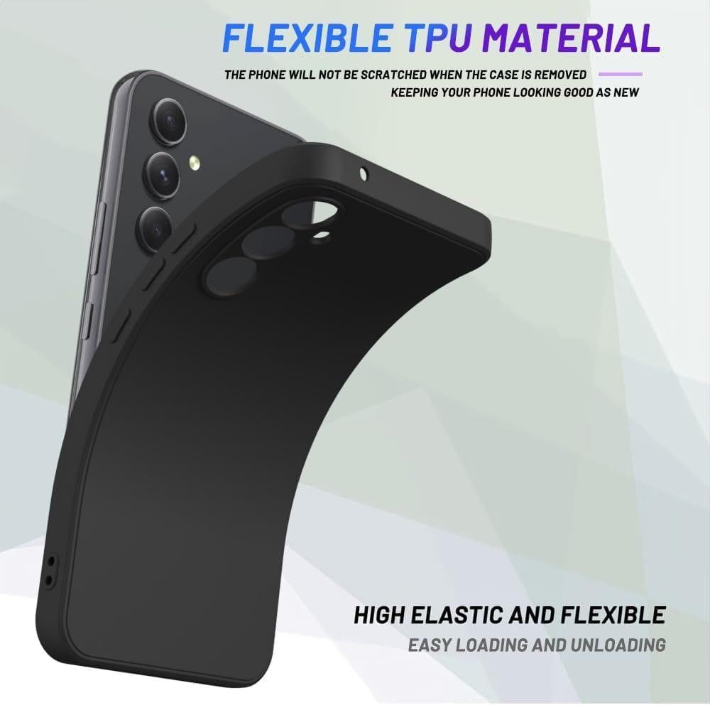 Cover & Privacy Glass Combo Compatible with Samsung Galaxy a Series image 4