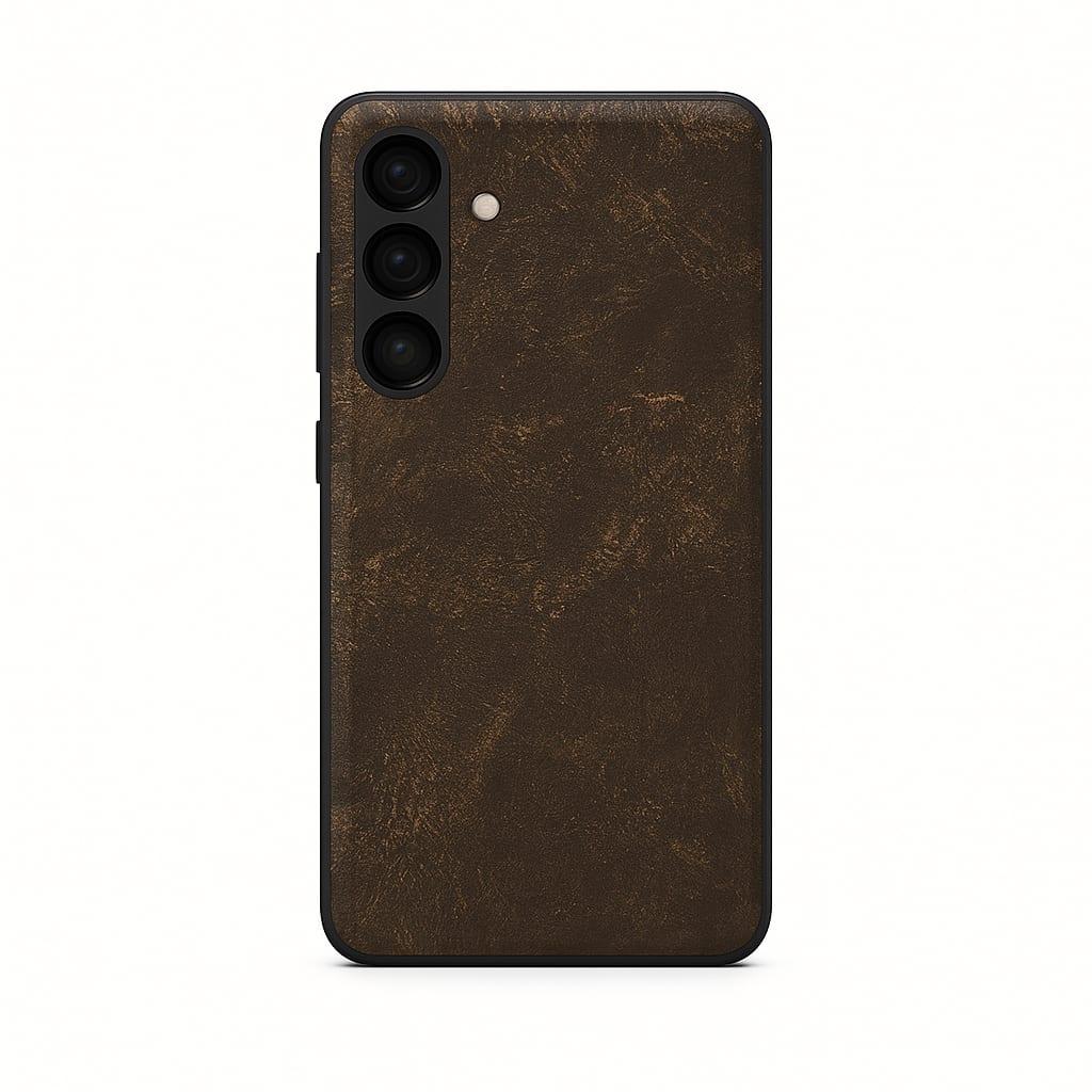 Genuine Buffalo Leather Phone Case Compatible with Samsung A Series image 1