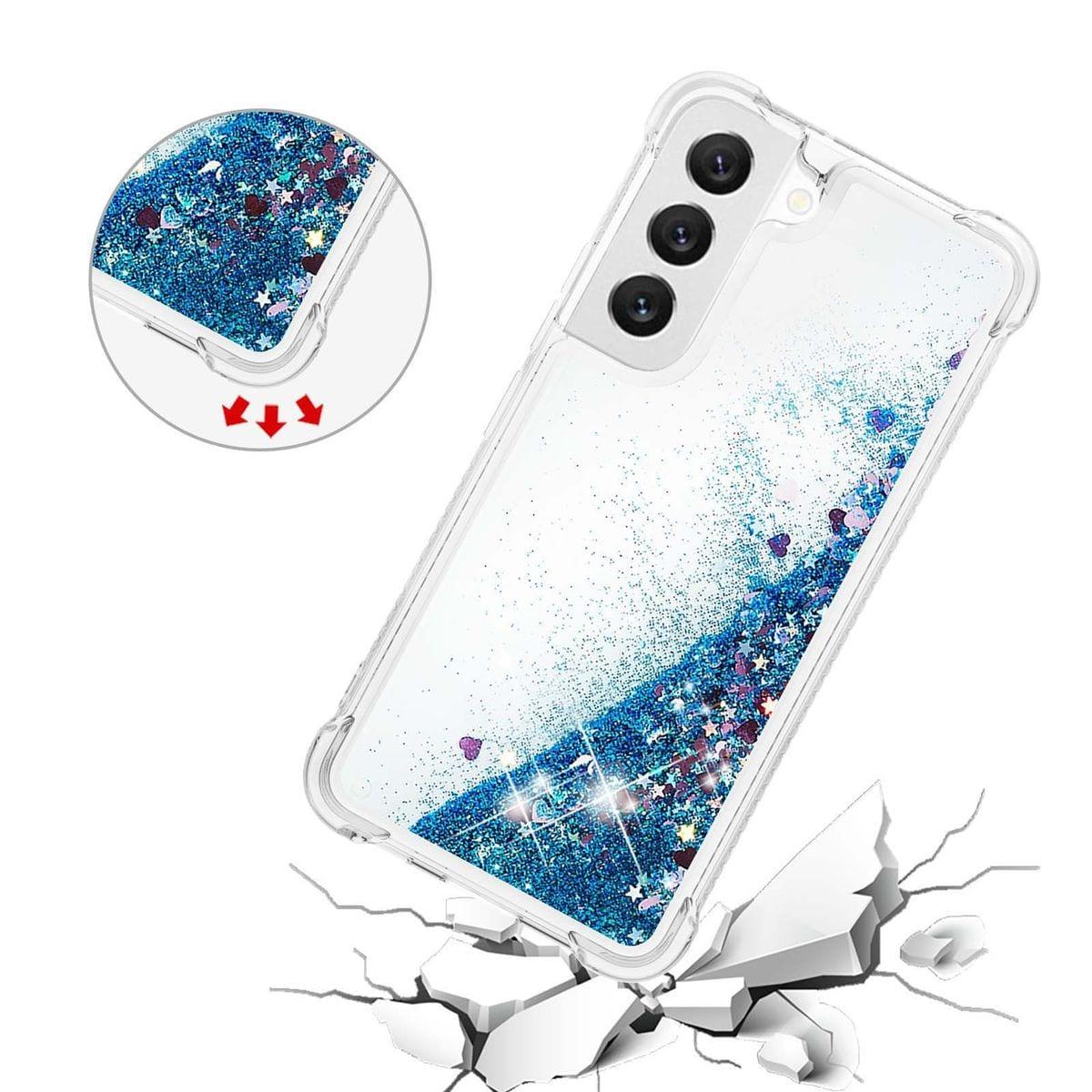 Phone Case Compatible With Samsung Galaxy A05 Liquid Glitter Case image 3