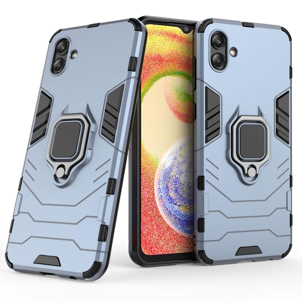 Phone Case compatible with Samsung Galaxy A04 Shockproof with Holder image 4