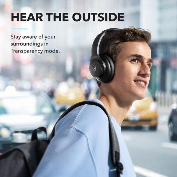 soundcore Q20i Hi-Res Smart Active Noise Cancelling Over Ear Headphones image 4