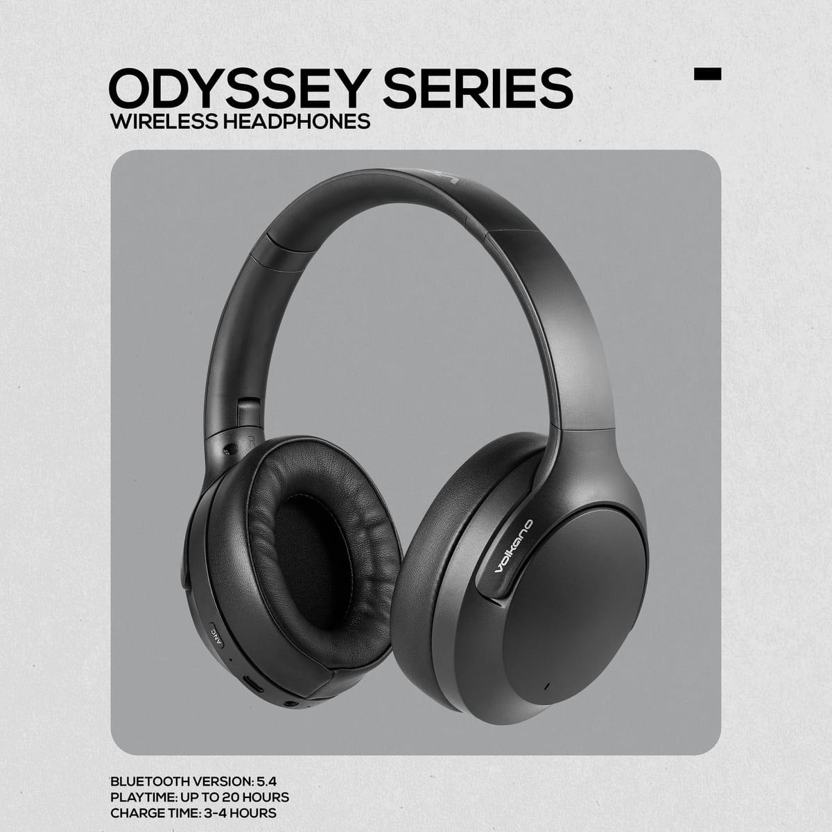 Volkano Odyssey Noise Cancelling Wireless Over-Ear Headphones image 2