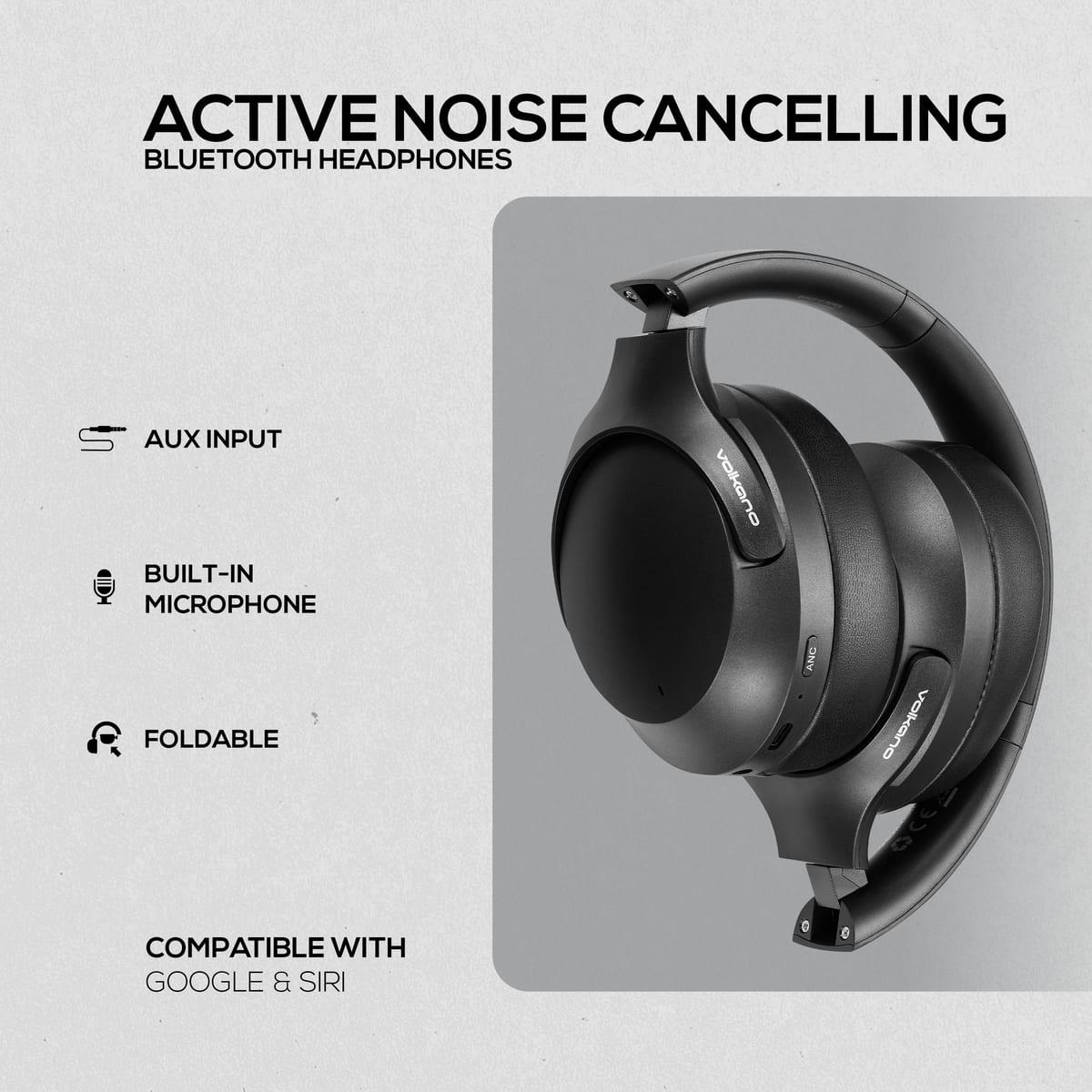 Volkano Odyssey Noise Cancelling Wireless Over-Ear Headphones image 3