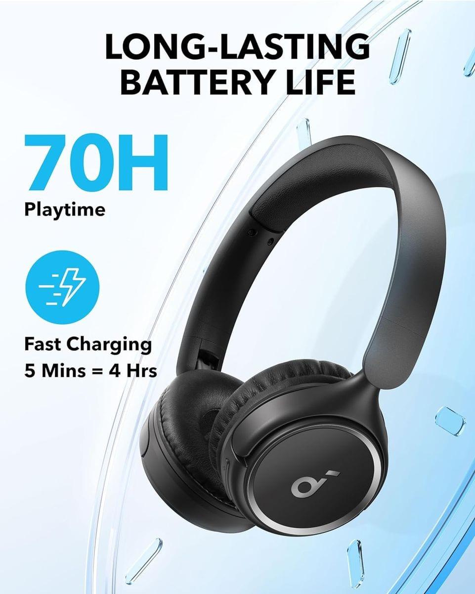 soundcore H30i Smart Wireless On-Ear Headphones image 3