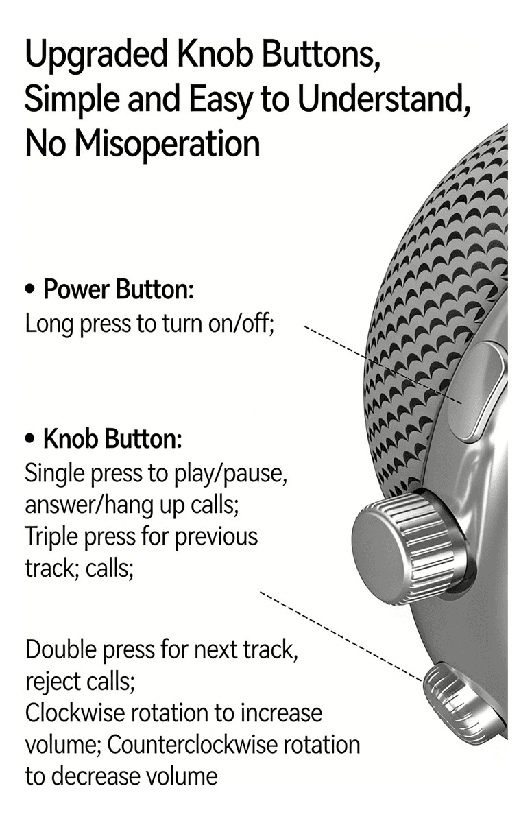 Wireless Bluetooth Over-Ear Headphones image 3