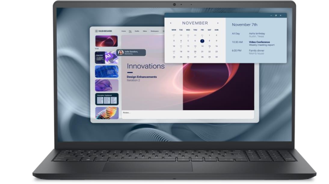 Dell 15 15.6-inch FHD Laptop - Intel Core 3 100U 512GB SSD 8GB RAM Win 11 H image 2