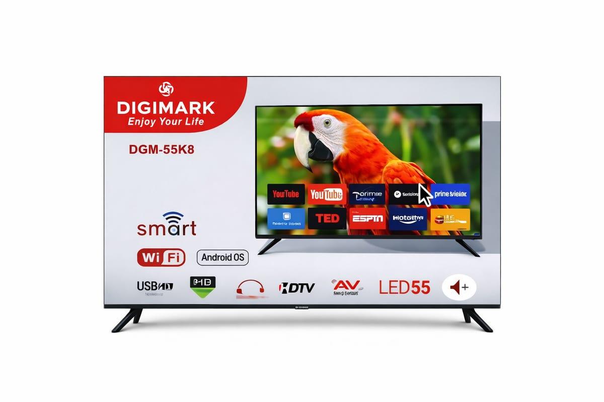 Digimark 55-Inch Smart Wi-Fi Television image 4