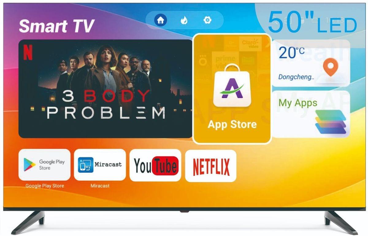 LEXUCO 50"Screen LED LHD Smart Frameless TV image 1