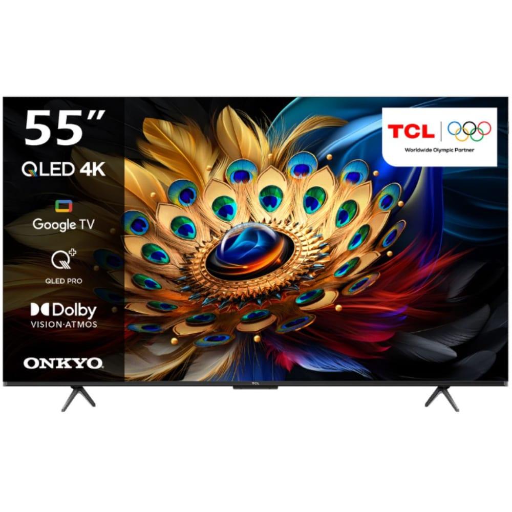 TCL 55" C655 4K QLED Google Smart TV with ONKYO 2.1