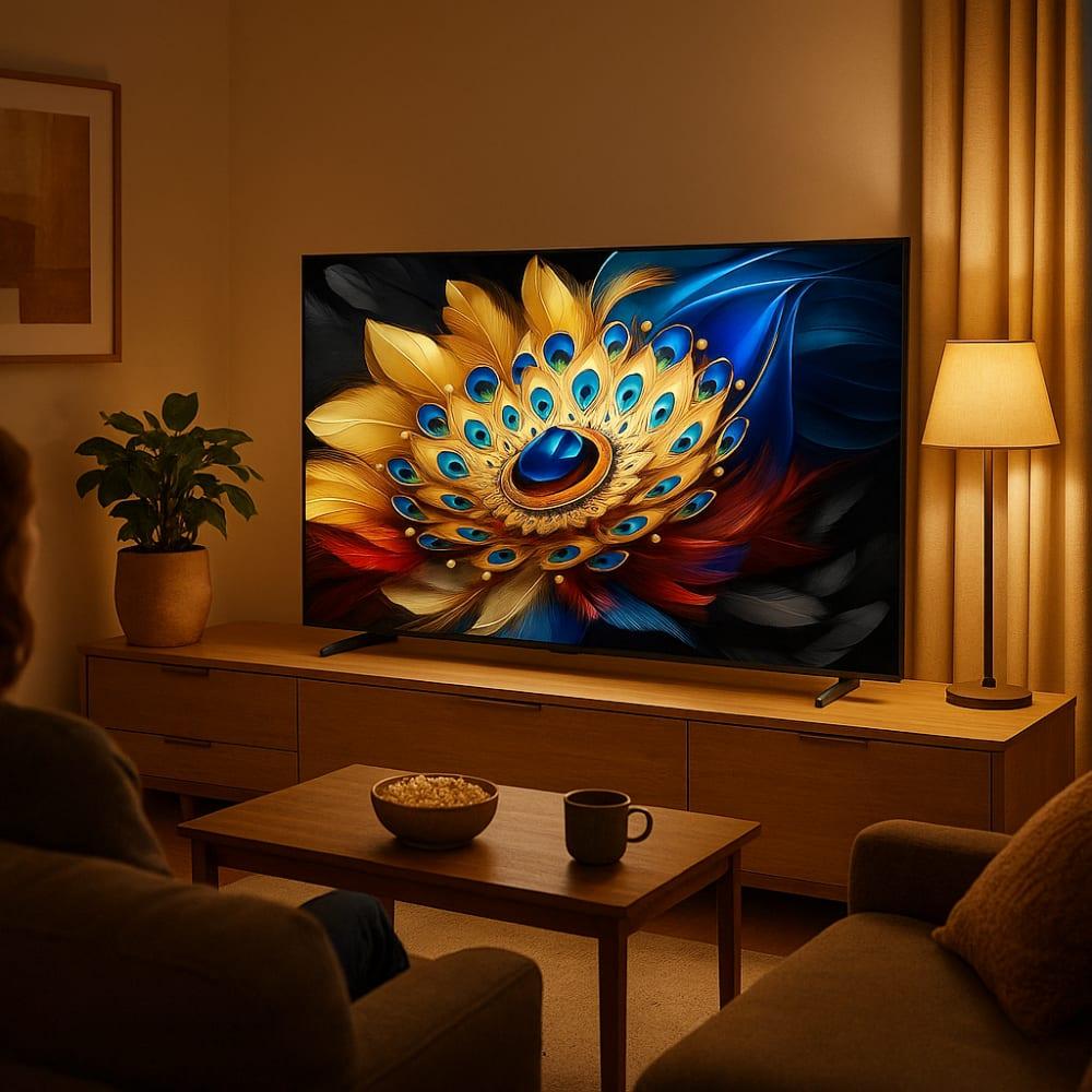 TCL 55" C655 4K QLED Google Smart TV with ONKYO 2.1 image 2