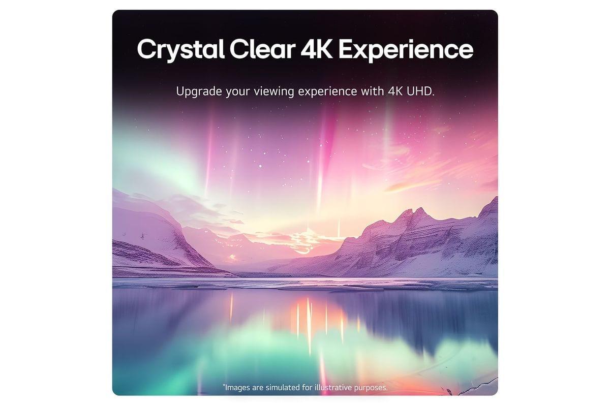 LG 55" UA80006LA 4K UHD AI Smart TV with webOS25 & HDR10 image 4
