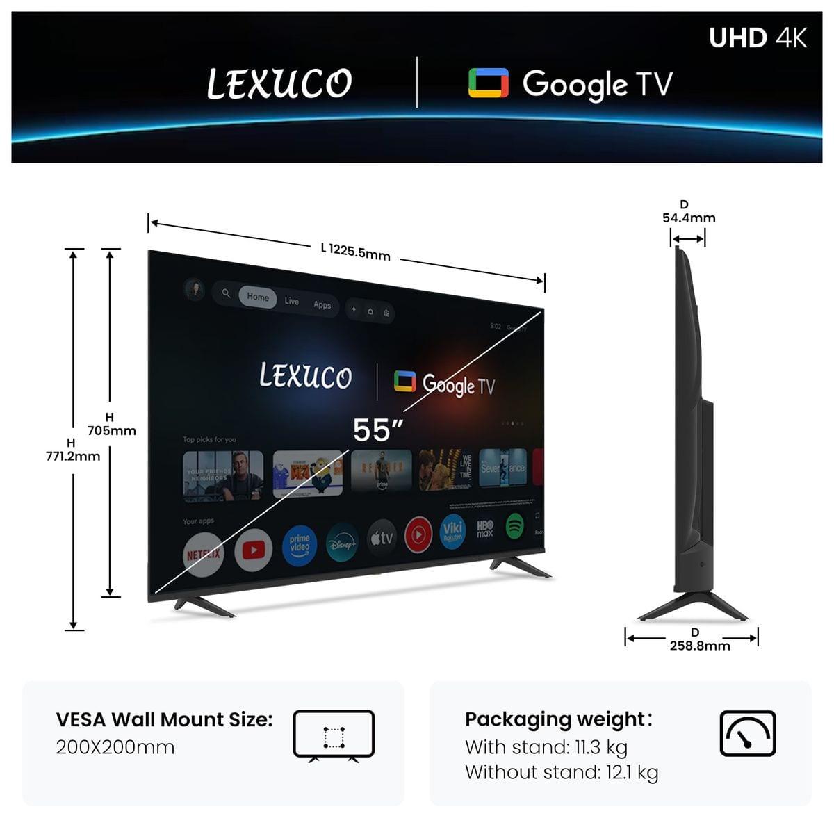 Lexuco 55-Inch Google TV image 3