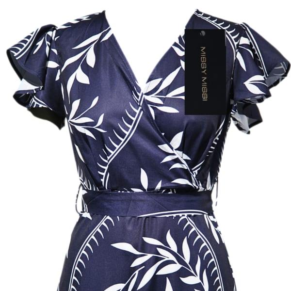 Missy Missi Ladies Dress Floral Belted image 3