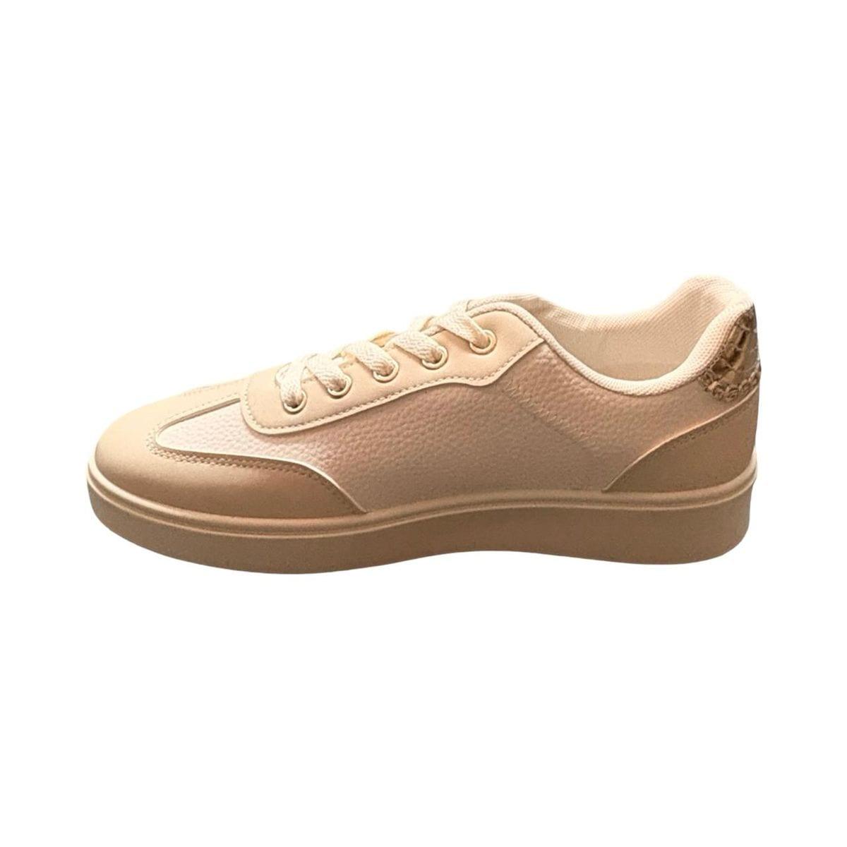Women's Lace-Up Casual Sneakers - Low Top Everyday Fashion Shoes image 4