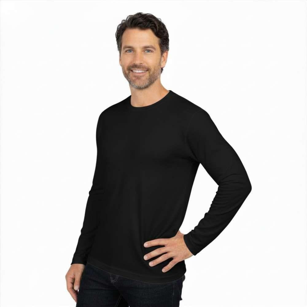 ULTIMATE T Men's 100% Cotton Premium Long Sleeve T-Shirt image 2
