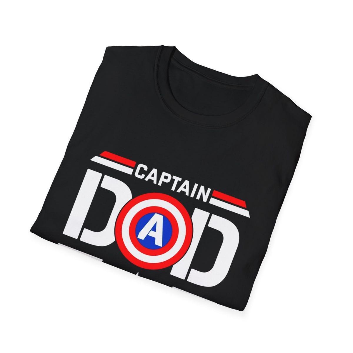Captain Dad T-shirt for Men image 4