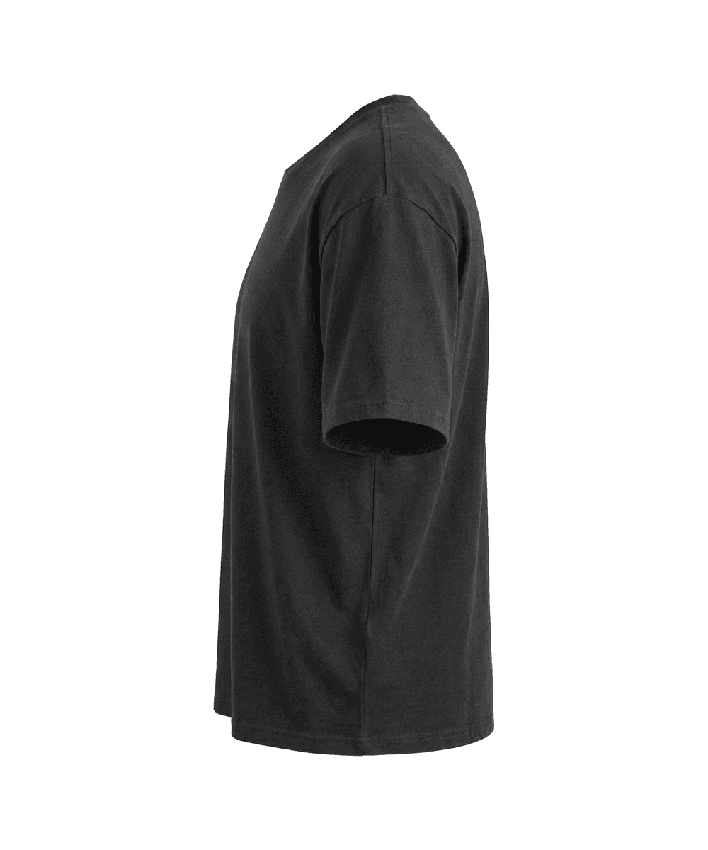 Salty - Men's plain t-shirt - Black image 3