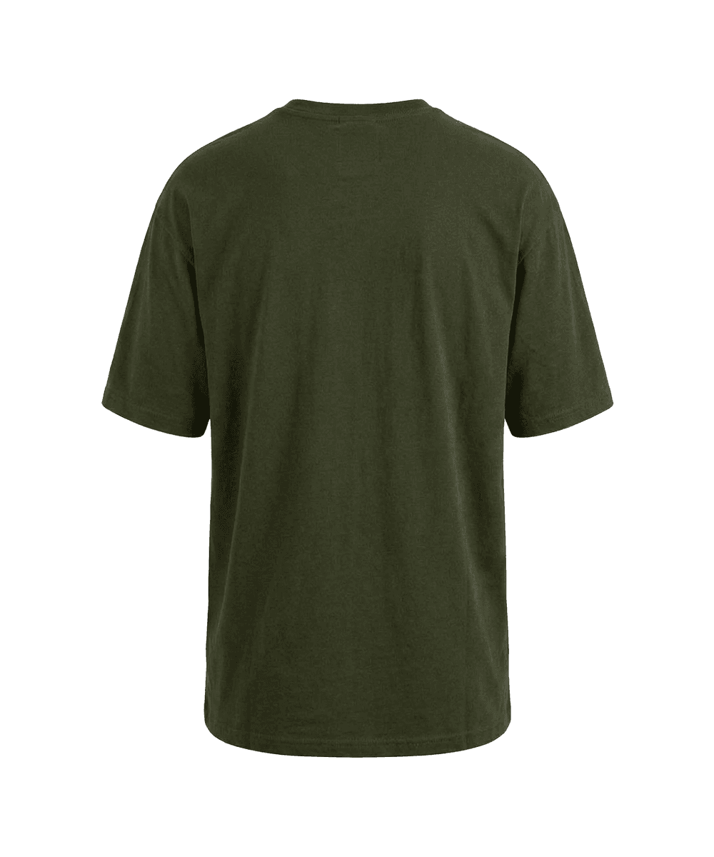 Salty - Men's plain t-shirt - Fatigue image 2