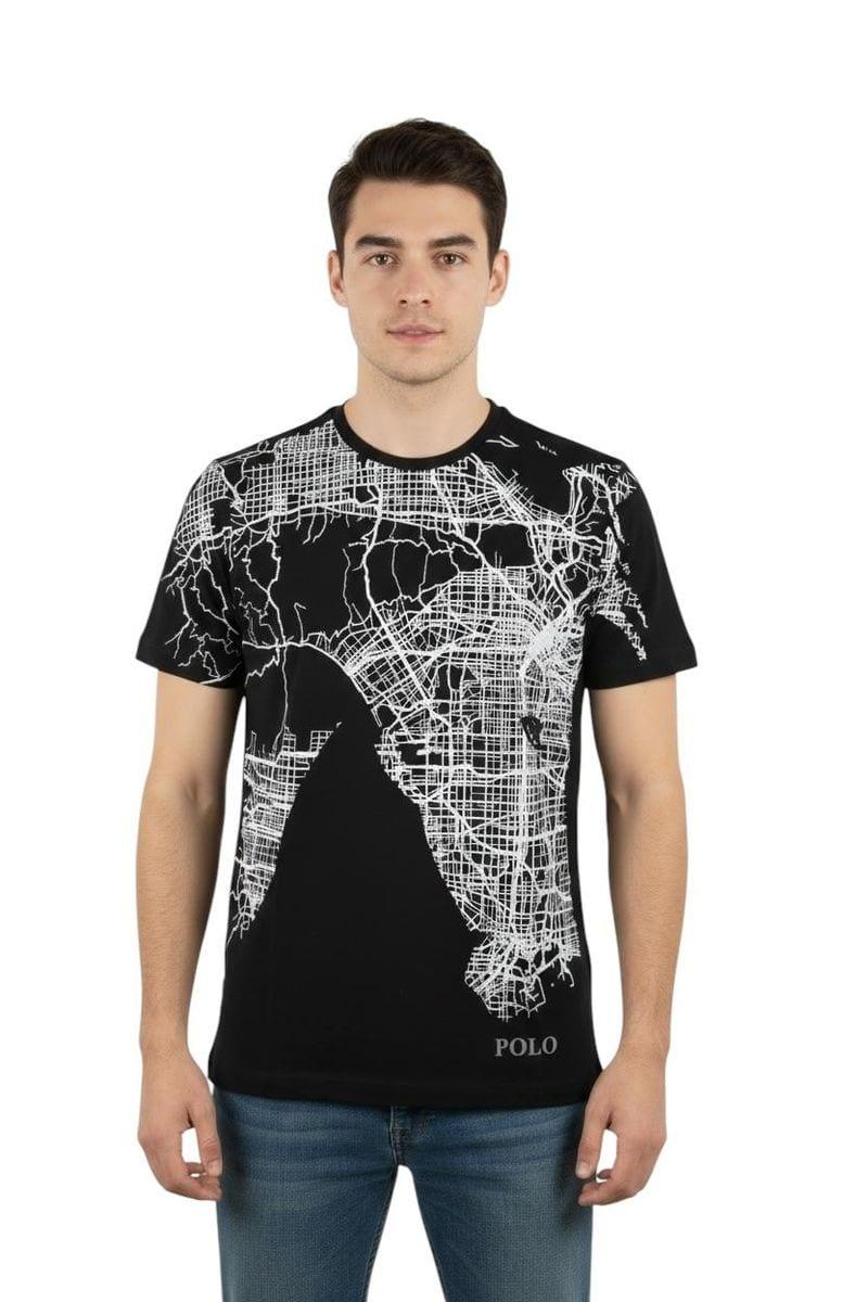 Polo Mens Printed Graphic SS T-Shirt