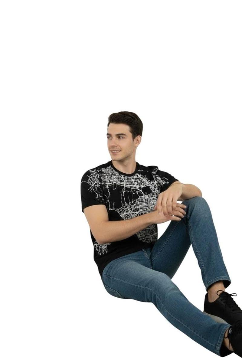 Polo Mens Printed Graphic SS T-Shirt image 3
