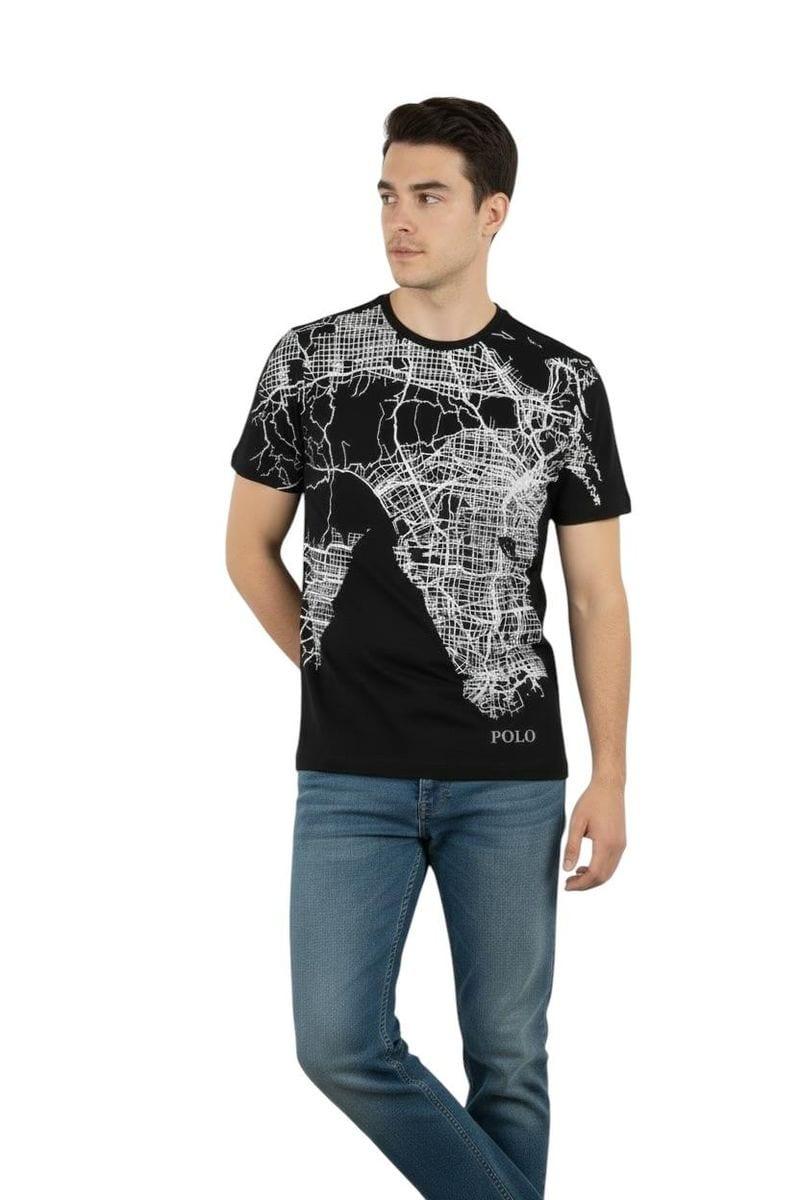 Polo Mens Printed Graphic SS T-Shirt image 4