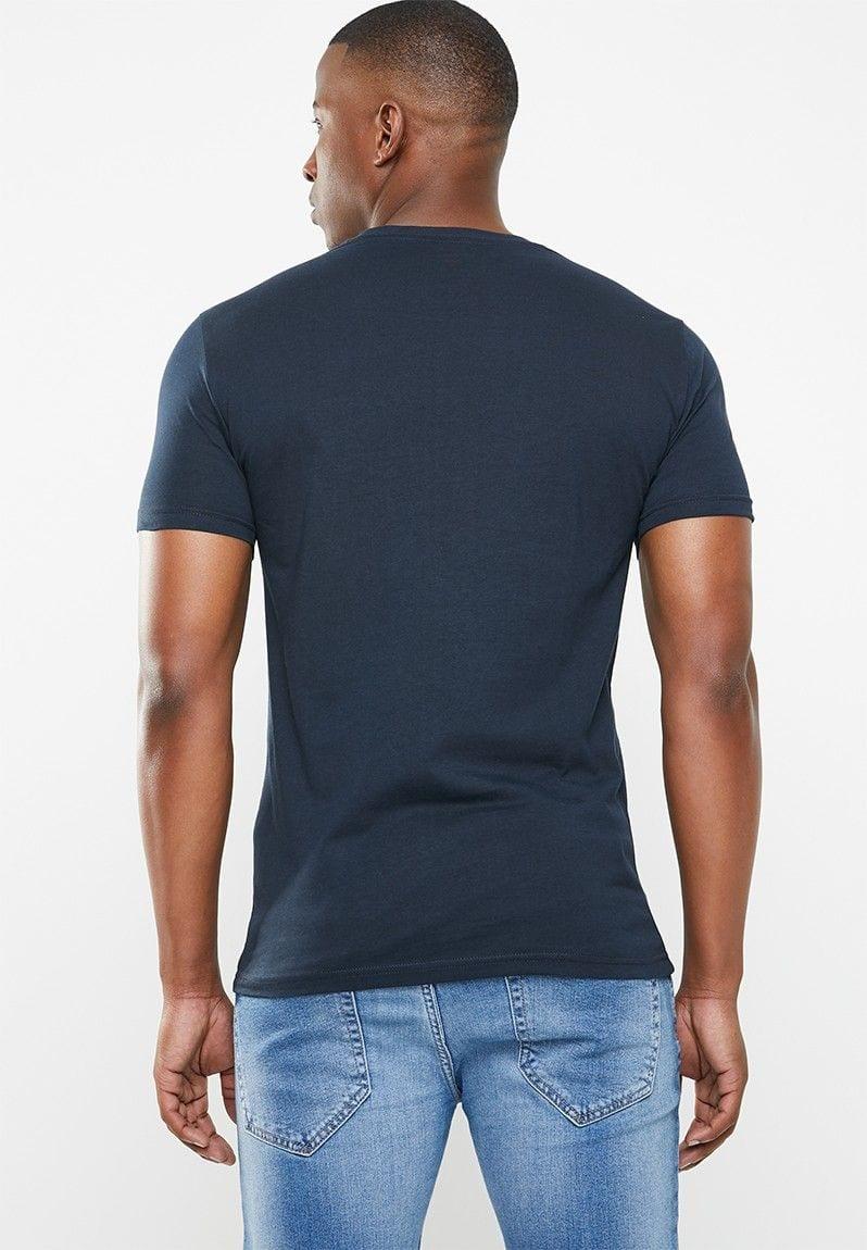 Polo Men Navy Cotton Short Sleeve Crew Neck T-shirt image 2