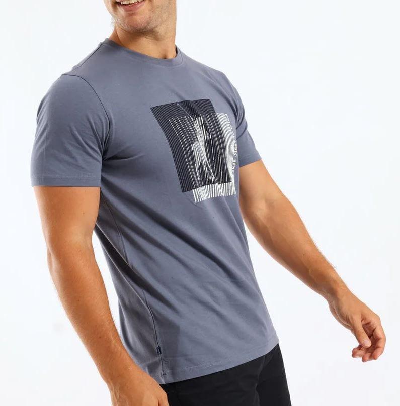 Polo Mens Block Printed Short Sleeve T-Shirt image 3