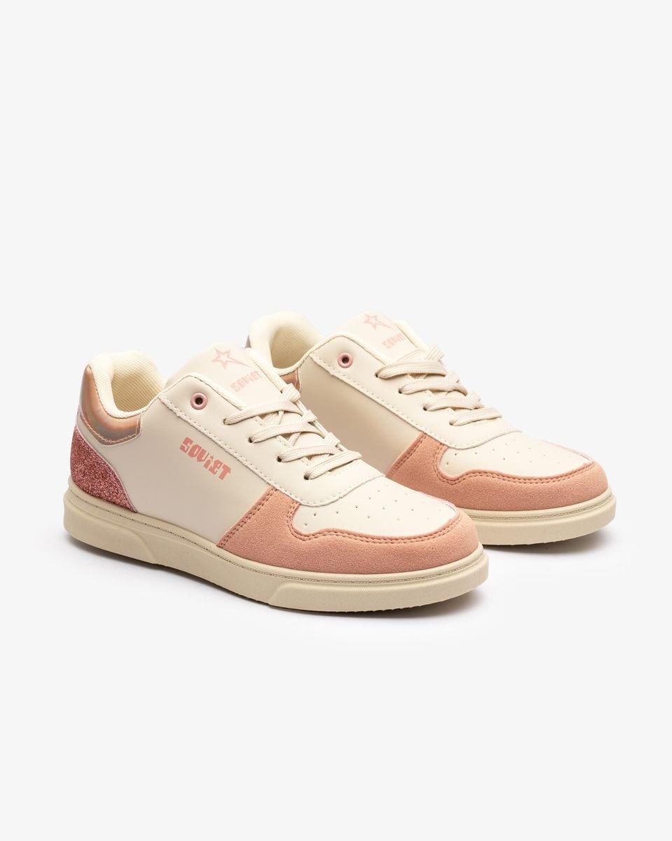 Soviet Kids Society Beige Platform Lace Up Sneaker image 3