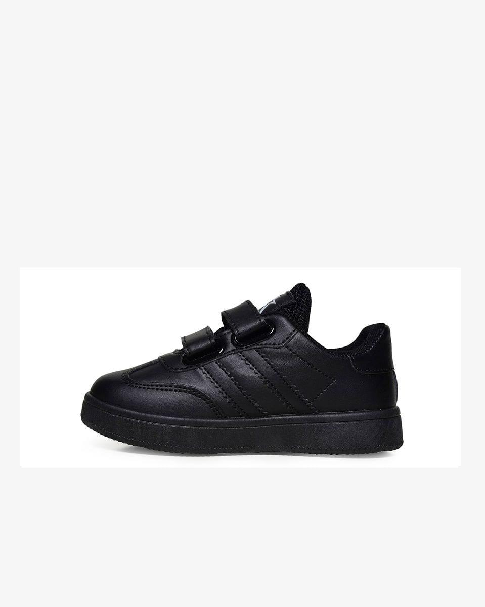 Soviet Kids Vespa Black Mono PU Velcro Sneaker image 3