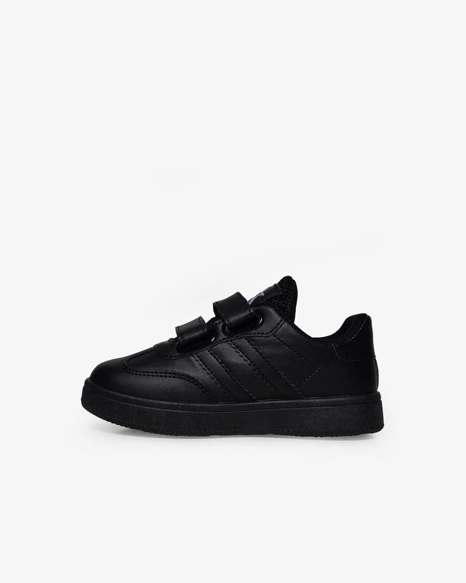 Soviet Kids Vespa Black Mono PU Velcro Sneaker image 4